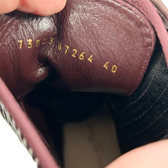 Gianvito Rossi Martis Lace Up Heeled Combat Boots - Picture 11 of 11